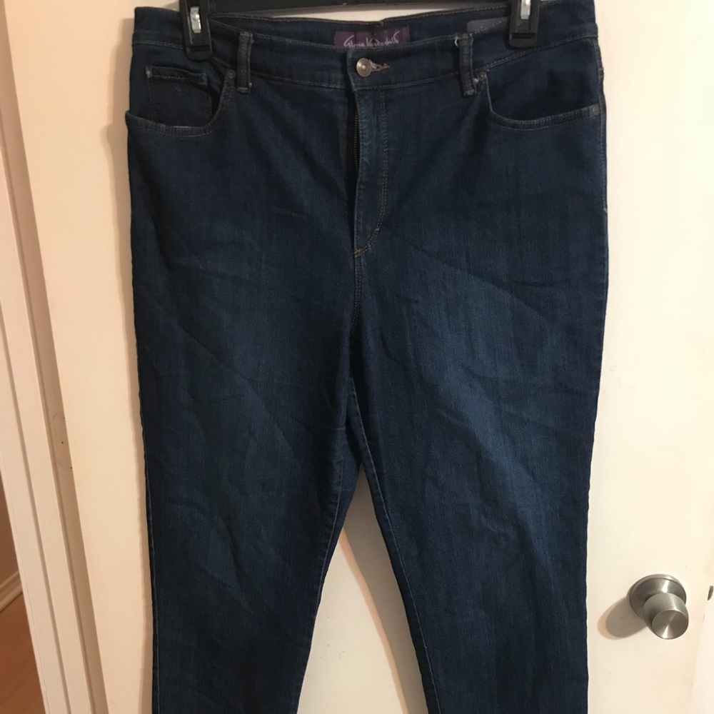 WORN ONCE straight style jeans